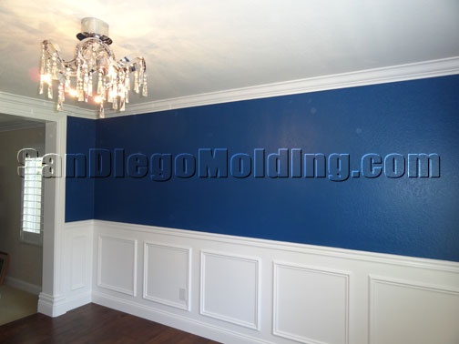 Crown molding, Wainscoting, Doorways, Window casing